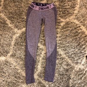 Purple gymshark leggings